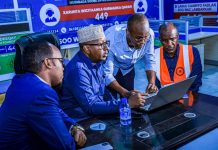 Wasiirka Arrimaha Gudaha XFS Oo Booqday Xarunta howlgallada gurmadka degdegga