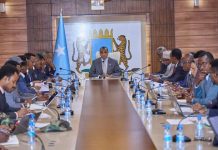 Ra’iisul Wasaaraha XFS oo guddoomiyey shir looga hadlayay amniga oo si gaar ah loogu lafaguray xaaladda magaalada Beledweyne