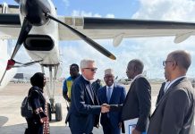 Wasiirka Arrimaha Gudaha XFS oo Dalka ku soo dhoweeyey Madaxa Hey’adda Qaxootiga Adduunka (UNHCR) Filippo Grandi.
