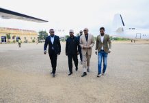 Wasiirka arrimaha gudaha XFS oo gaaray Baydhabo