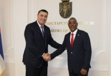 Wasiirka Arrimaha Dibadda Iyo iskaashiga Caalamiga XFS ayaa kulan la qaatay Wasiirka Dhaqaalaha Serbia.