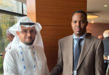 Maareeyaha Heya’adda Tayodhowrka Soomaaliyeed oo kulan la qaatay Guddoomiye-ku-xigeenka Hay’adda Tayodhawrka dalka Sacuudi Carabiya