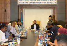 Wasiirka Caafimaadka XFS oo shir Guddomiyay shir looga tashanaayay arimaha Gurmadka dag-daga Caafimaadka ee la xariira dhibataada qaraxii zoobe2