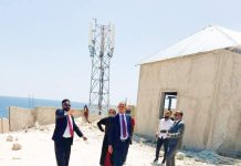 Wasiirka Isgaarsiinta iyo Teknolojiyada XFS oo kormeeray Dhulka Xarunta xogta Qaranka