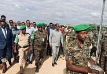 Madaxweynaha dowlad goboledka hirshabelle iyo wafdi uu hogaaminaayo ayaa gaaray magaalada Baladweyne