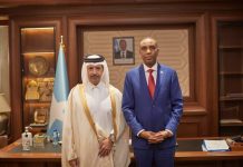 Ra’iisul Wasaare Xamse oo xafiiskiisa ku qaabilay Safiirka cusub ee Dowladda Qatar