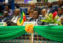 Ra’iisul Wasaare ku xigeenka XFS oo ka qayb galay shirka madaxeedka Midowga Afrika