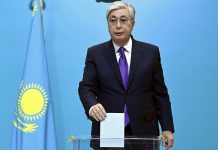 Madaxweynaha Kazakhstan oo ku guulaystay doorashada madaxtinimada ee ka dhacday dalkaas