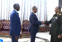 Wasiirka Gaashaandhigga XFS oo la kulmay Madaxda dalka Suudaan