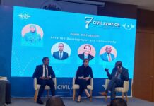 Wasiirka Gaadiidka, iyo Xildhibaano wakiilada Beesha Caalamka oo maanta ka qeyb-galay Dabaaldegga Xuska Maalinta Caalamiga ah ee Duulista ee 7-da Dicember oo lagu qabtay Muqdisho.