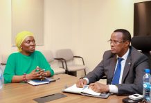 Madaxweynaha Hirshabeelle oo la kulmay Danjire Anita Kiki Gbeho