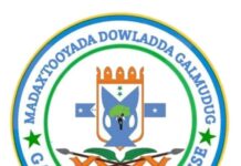 Madaxweynaha dowlad goboleedka Galmudug oo isku shaandhayn ku sameeyey golihiisa wasiiradda.