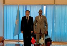 Wasiirka Gaashaandhigga Soomaaliya oo gaaray degmada aadan yabaal.