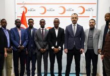 Guddoomiyaha Hay’adda Maareynta Musiibooyinka Qaranka oo kulan la qaatay madaxda Bisha cas ee Turkiga