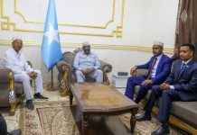 Guddoomiyaha Baarlamaanka FS oo la kulmay Midowga Musharraxiinta iyo Madasha Samatabixinta ee K/Galbeed