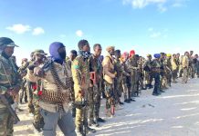 Wasiirka Amniga Galmudug oo sagootiyay Ciidamo ka qeyb galaya howlgalka xorreynta degmada Xarardheere