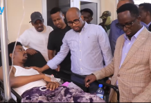 Mas’uuliyiinta Maamulka Gobolka Banaadir oo Isbitaalka ku booqday dadkii ku dhaawacmay weerarkii khawaarijtu ku qaaday dowladda Hoose