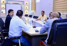 Guddoomiye ku-xigeenka Maamulka iyo Maaliyadda Gobolka Banaadir oo shir guddoomiyay Kulan dhex maray Maamulka Gobolka iyo hey’adda UNOPS