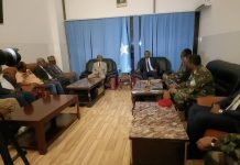 Wasiirka gaashaandhigga XFS oo dalka ku soo dhoweeyey dhiggiisa dalka Jabuuti