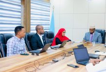 Wasiirka Qorsheynta XFS oo warbixin ka dhageystay hoggaanka iyo farsama-yaqaannada Mashaariicda SCRP iyo Biyoole