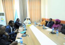 Gudiga garsoorka arimaha diinta iyo awqafta oo u yeeray wasiirka cadaalada iyo arimaha dastuurka XFS