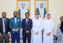 Wasiirka Dhalinyarada iyo Ciyaaraha XFS oo la kulmay Safiirka Dowladda Qatar