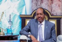 Madaxweyne Xasan Sheekh oo kulamo kala duwan la qaatay ka qayb galayaasha Shirka dib u heshiisiinta Koofur Galbeed