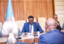 Ra’iisal wasaare ku-xigeenka dalka oo la kulmay ku-xigeenka Danjiraha QM ee Soomaaliya