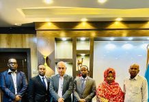 Wasiirka Caafimaadka ee XFS oo xafiiskiisa ku qaabilay wefdi ka socday hey’adda MSF