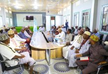 Guddoomiyaha Golaha Shacabka oo la kulmay qeybaha bulshada Koofur Galbeed iyo Guddiga Farsamada Shirka dib u heshiisiinta