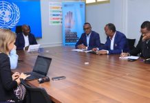 Guddoomiyaha Hay’adda Maareynta Masiibooyinka oo la kulmay ku-xigeenka Ergayga Gaarka ah ee Xoghayaha Guud ee Q.M