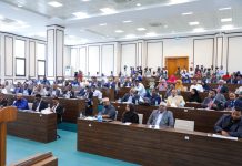 Xildhibaannada Golaha Shacabka BJFS oo ka doodayo hindise sharciyeedka hey’adda sirdoonka Qaranka&kan aqoonsiga diiwaan gelinta dadweynaha.