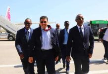 Wasiirka Arrimaha Dibadda Soomaaliya oo Muqdisho ku soo dhoweeyay dhiggiisa Yemen “SAWIRRO “