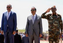 Madaxweyne Xasan Sheekh oo Baydhabo u tagay xaqiijinta Koonfur Galbeed heshiis ah