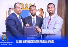 Agaasimaha cusub ee wasaaradda caafimaadka XFS oo xilka la wareegay