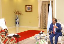Madaxweyne Xasan Sheekh oo kulan la qaatay Madaxweyne ku xigeenka Bangiga Adduunka