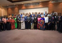 Wasiirka Arrimaha dibedda XFS oo xalay kulan sagootin ah Muqdisho ugu sameeyey waftdigii ka socday Bulshada Bariga Afrika