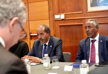 Madaxweyne JFS oo magaalada Rooma kula kulmay Ra’iisul Wasaare ku xigeenka dalka Talyaaniga