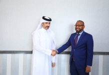Xoghayaha joogtada ah ee wasaaradda arrimahada dibadda oo kalun la yeeshay safiirka dowladda Qatar ee Soomaaliya