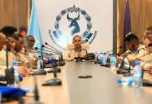 Taliyaha Ciidanka Booliska oo Saraakiisha Ciidanka Boliiska faray adkeynta Amniga guud ee dalka