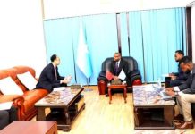Xoghayaha joogtada Wasaaradda Arrimaha Dibadda oo qaabilay Sii hayaha Safaaradda Shiinaha