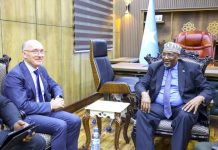 Guddoomiyaha Golaha Shacabka oo qaabilay Xoghayaha fulinta Hay’adda ka Hortagga tijaabada Nuclear-ka