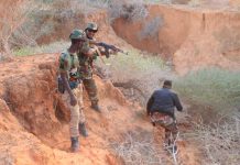 Ciidanka Xoogga Dalka oo Khawaarijta kala wareegay degaanka Doonyaale ee Gobolka Mudug