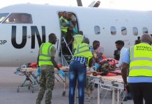 Hey’adda Maareynta Masiibooyinka oo Muqdisho soo gaarsiisay dad ku dhaawacmay dagaal ka dhacay Laascaanood