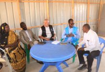 Wafdi ka socda Hay’adda UNHCR oo gaaray degmada Cadaado