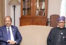 Madaxweyne Xasan Sheekh oo la kulmay dhiggiisa dalka Nigeria