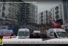 Boqolaal ruux oo ku dhintay dhulgariir ku dhuftay Turkiga iyo Suuriya