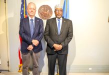 Ku simaha Madaxweynaha ahna Guddoomiyaha Golaha Shacabka oo kulan la yeeshay Safiirka Mareykanka