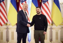 Joe Biden oo booqasho lama filaan ah ku tagay magaalada Kyiv.