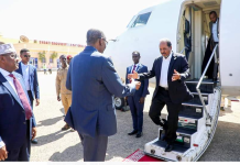 Madaxweyne Xasan Sheekh iyo wafdi uu hoggaaminaayo oo gaaray Beydhabo